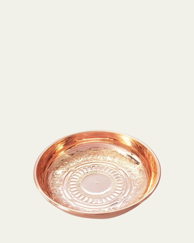 Vintage Inspired Copper Ring Dish